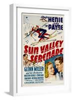 Sun Valley Serenade-null-Framed Art Print