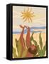 Sun Worship-Arty Guava-Framed Stretched Canvas