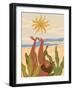 Sun Worship-Arty Guava-Framed Giclee Print