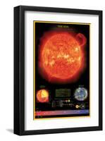 Sun-null-Framed Art Print