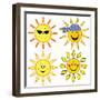 Sun.-nuraschka-Framed Art Print