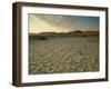 Sunbaked Mud Pan, Cracked Earth, Near Sossusvlei, Namib Naukluft Park, Namibia, Africa-Lee Frost-Framed Photographic Print