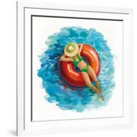 Sunbather I-Silvia Vassileva-Framed Art Print