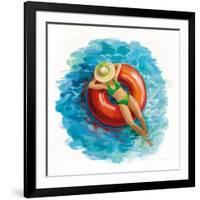 Sunbather I-Silvia Vassileva-Framed Art Print