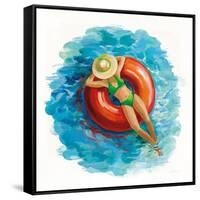 Sunbather I-Silvia Vassileva-Framed Stretched Canvas