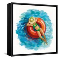 Sunbather I-Silvia Vassileva-Framed Stretched Canvas