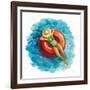 Sunbather I-Silvia Vassileva-Framed Art Print