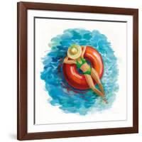 Sunbather I-Silvia Vassileva-Framed Art Print