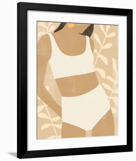 Sunbathers IV-Emma Scarvey-Framed Art Print