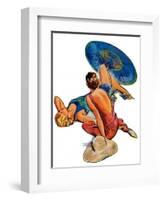 "Sunbathers,"July 5, 1930-John LaGatta-Framed Giclee Print