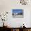 Sunbathers on Beach Near the Pier, Mondello, Palermo, Sicily, Italy, Europe-Martin Child-Photographic Print displayed on a wall