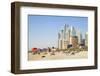 Sunbathers on the Public Dubai Beach at Jbr (Jumeirah Beach Resort), Dubai, United Arab Emirates-Neale Clark-Framed Photographic Print