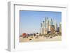 Sunbathers on the Public Dubai Beach at Jbr (Jumeirah Beach Resort), Dubai, United Arab Emirates-Neale Clark-Framed Photographic Print