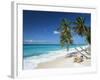 Sunbathers on Worthing Beach, on the South Coast, Christ Church, Barbados-Robert Francis-Framed Photographic Print