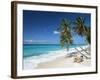 Sunbathers on Worthing Beach, on the South Coast, Christ Church, Barbados-Robert Francis-Framed Photographic Print