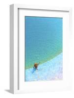 Sunbathing at Kempinski Hotel, Sowayma, Dead Sea (Lowest Place on Earth), Jordan-Neil Farrin-Framed Photographic Print