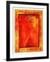 Sunbathing Cat, 1999-Julie Nicholls-Framed Giclee Print