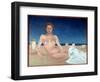 Sunbathing on the Beach Painting by Felix Vallotton (1865-1925) 1923 Rouen, Musee Des Beaux Arts-Felix Edouard Vallotton-Framed Giclee Print