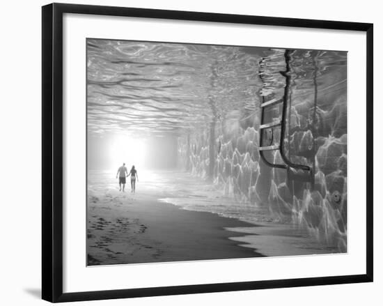 Sunbathing-Thomas Barbey-Framed Giclee Print