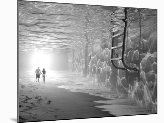 Sunbathing-Thomas Barbey-Mounted Giclee Print