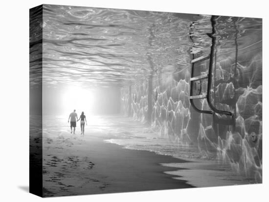 Sunbathing-Thomas Barbey-Stretched Canvas