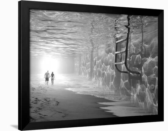 Sunbathing-Thomas Barbey-Framed Giclee Print