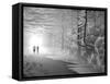 Sunbathing-Thomas Barbey-Framed Stretched Canvas