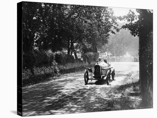 Sunbeam at 1914 Isle of Man TT race, Kenelm Lee Guinness-null-Stretched Canvas