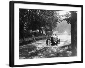 Sunbeam at 1914 Isle of Man TT race, Kenelm Lee Guinness-null-Framed Photographic Print