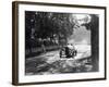 Sunbeam at 1914 Isle of Man TT race, Kenelm Lee Guinness-null-Framed Photographic Print