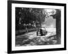 Sunbeam at 1914 Isle of Man TT race, Kenelm Lee Guinness-null-Framed Photographic Print