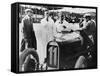 Sunbeam at the Spasish Grand Prix, Sitges, Near Barcelona, 1923-null-Framed Stretched Canvas