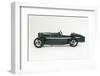 Sunbeam Cub Childrens motorised pedal car-null-Framed Photographic Print