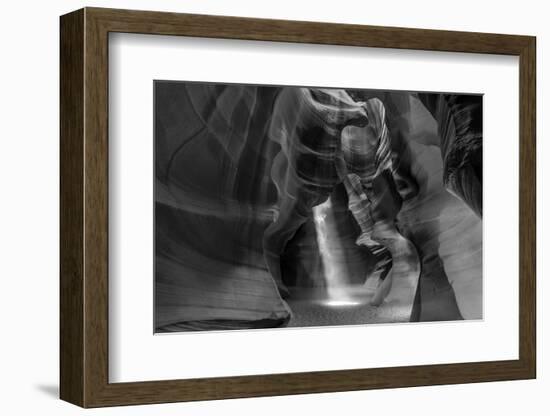 Sunbeam in Upper Antelope Canyon near Page, Arizona, USA-Chuck Haney-Framed Photographic Print