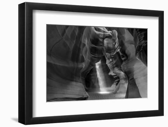 Sunbeam in Upper Antelope Canyon near Page, Arizona, USA-Chuck Haney-Framed Photographic Print