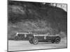 Sunbeam of BO Davis and Bentley of Major H Butler racing at a BARC meeting, Brooklands, 1930-Bill Brunell-Mounted Photographic Print