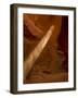 Sunbeam Penetrates Dusty Air of Canyon, Lower Antelope Canyon, Arizona, USA-Cathy & Gordon Illg-Framed Photographic Print