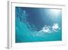 Sunbeam Undersea-null-Framed Photographic Print