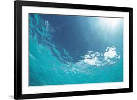 Sunbeam Undersea-null-Framed Photographic Print