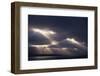 Sunbeams and Clouds over Water-DLILLC-Framed Photographic Print