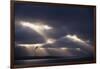 Sunbeams and Clouds over Water-DLILLC-Framed Photographic Print