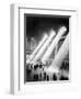 Sunbeams in Grand Central Station-null-Framed Premium Photographic Print