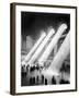 Sunbeams in Grand Central Station-null-Framed Premium Photographic Print