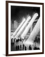 Sunbeams in Grand Central Station-null-Framed Photographic Print