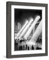 Sunbeams in Grand Central Station-null-Framed Photographic Print