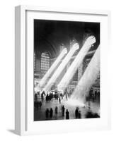 Sunbeams in Grand Central Station-null-Framed Photographic Print