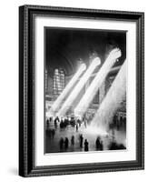 Sunbeams in Grand Central Station-null-Framed Photographic Print