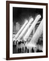 Sunbeams in Grand Central Station-null-Framed Photographic Print