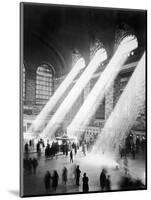 Sunbeams in Grand Central Station-null-Mounted Photographic Print