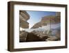 Sunbeds and Sunshades, Marmaris, Anatolia, Turkey, Asia Minor, Eurasia-Frank Fell-Framed Photographic Print